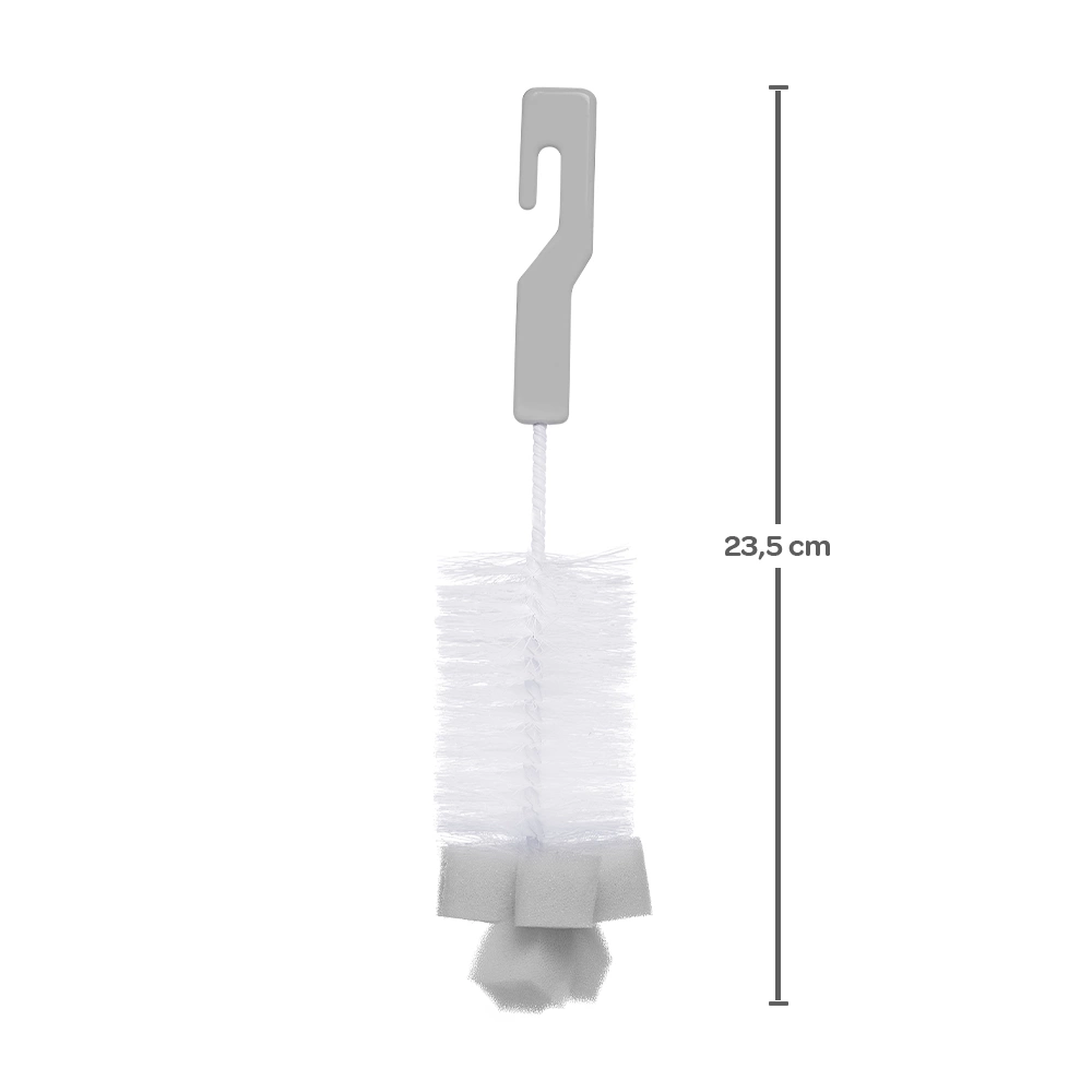 Kit Escova para Mamadeira com Esponja Cinza – Buba - Image 6