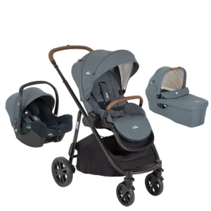 Carrinho de Bebê Versatrax E Trio Lagoon+ Bebê Conforto + Moisés – Joie