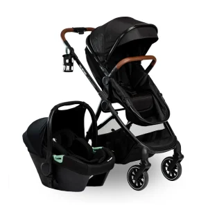 Carrinho Duo Street Black + Bebê Conforto + Adaptador – Abc Design