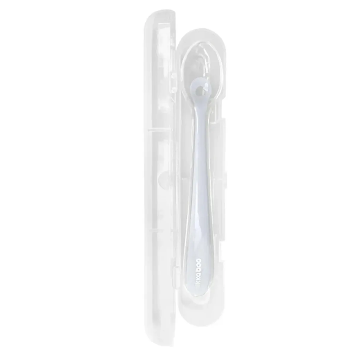 Colher De Silicone Com Estojo Blue – Kikka Boo - Image 3