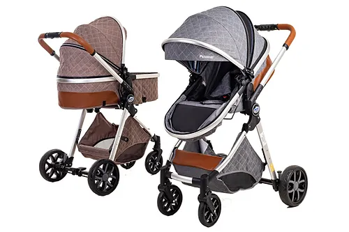 Carrinho De Bebê Ares Cinza – Passear - Image 5