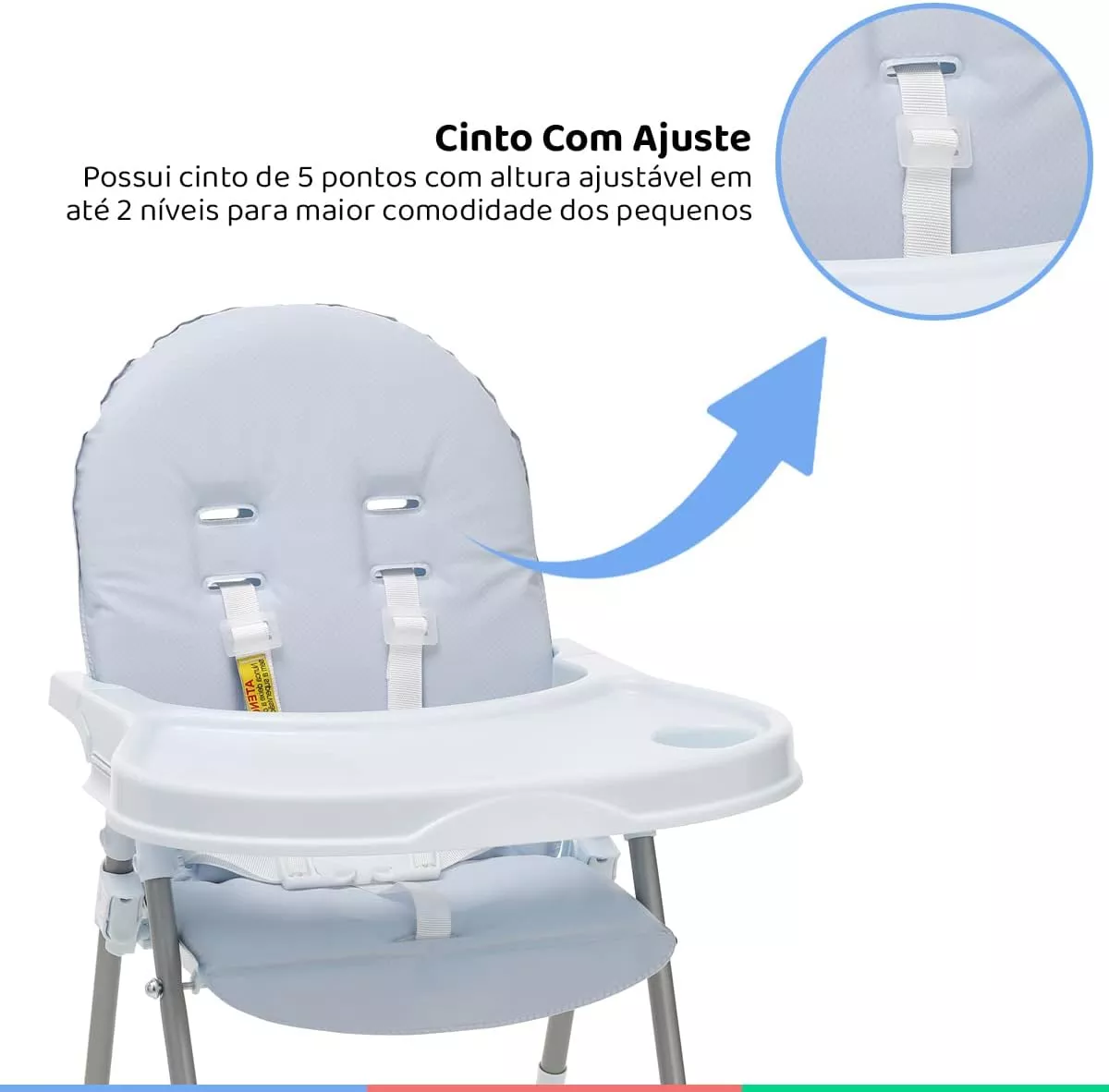 Cadeira de Alimentação Alta Nick Panda – Galzerano - Image 9