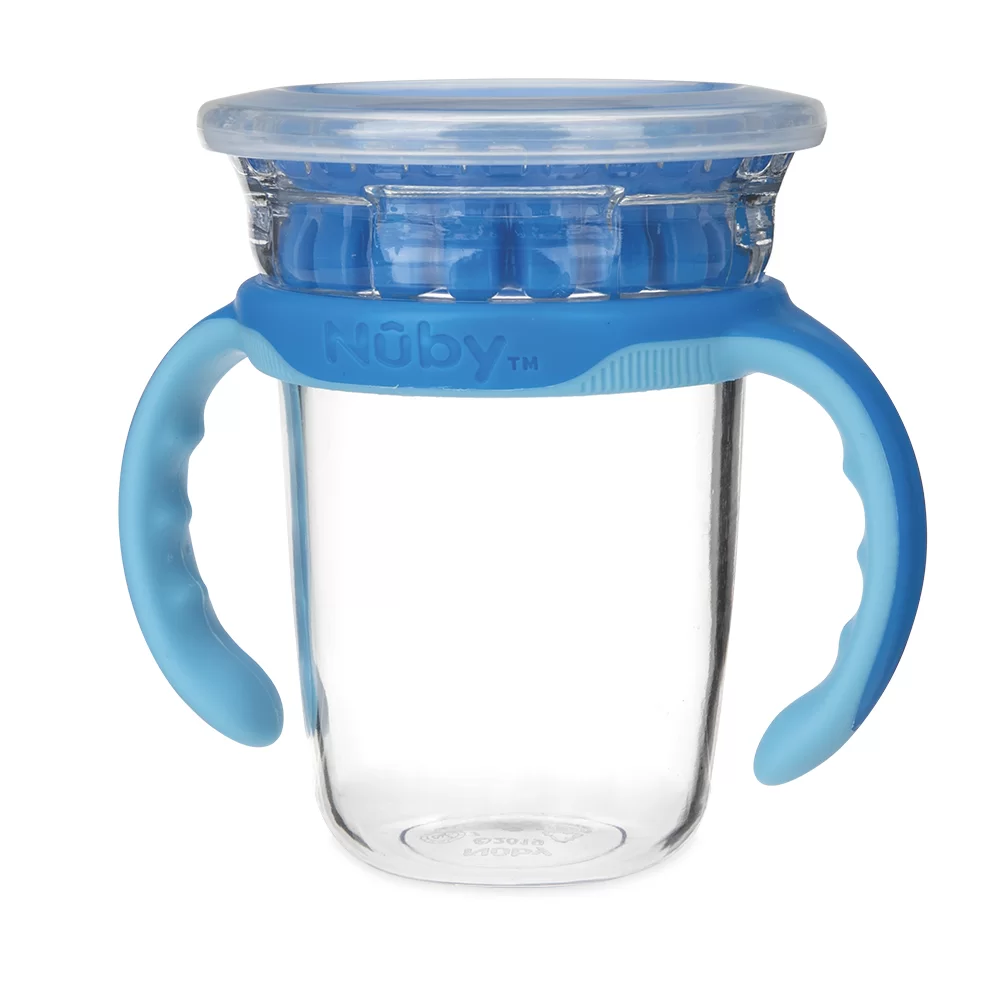 Copo Inteligente 360 De Tritan 240ml Azul – Nuby - Image 4