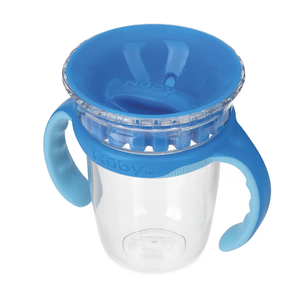 Copo Inteligente 360 De Tritan 240ml Azul – Nuby - Image 3