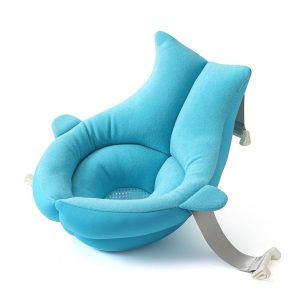 Almofada Ergonômica de Banho Azul – Kababy