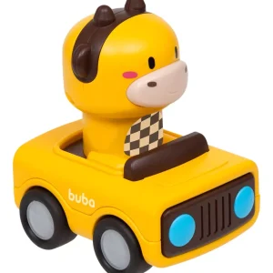 Carrinho Animal Racing Amarelo – Buba