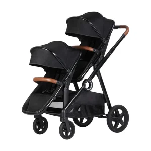 Carrinho Para Gêmeos Go 2 Black – Kikka Boo