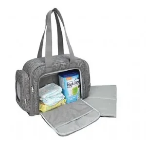 Bolsa Nest Bercinho Cinza – Kababy