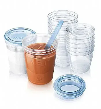 Recipientes Copos para Leite Materno 180ml – Avent - Image 3