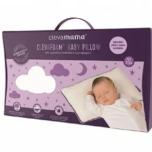 Travesseiro para Bebê Clevafoam Branco – Clevamama