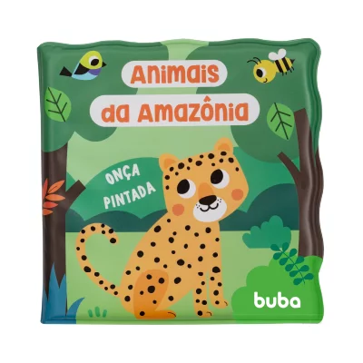 Livrinho de Banho Animais da Amazônia – Buba