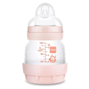 Mamadeira Easy Start 130ml Rosa – Mam