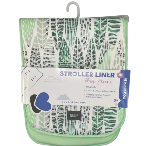 Almofada Para Carrinho Stroller Liner Leaves Mint – Kikka Boo
