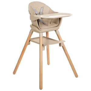 Cadeira De Refeição 6 Em 1 Woody Beige – Kikka Boo