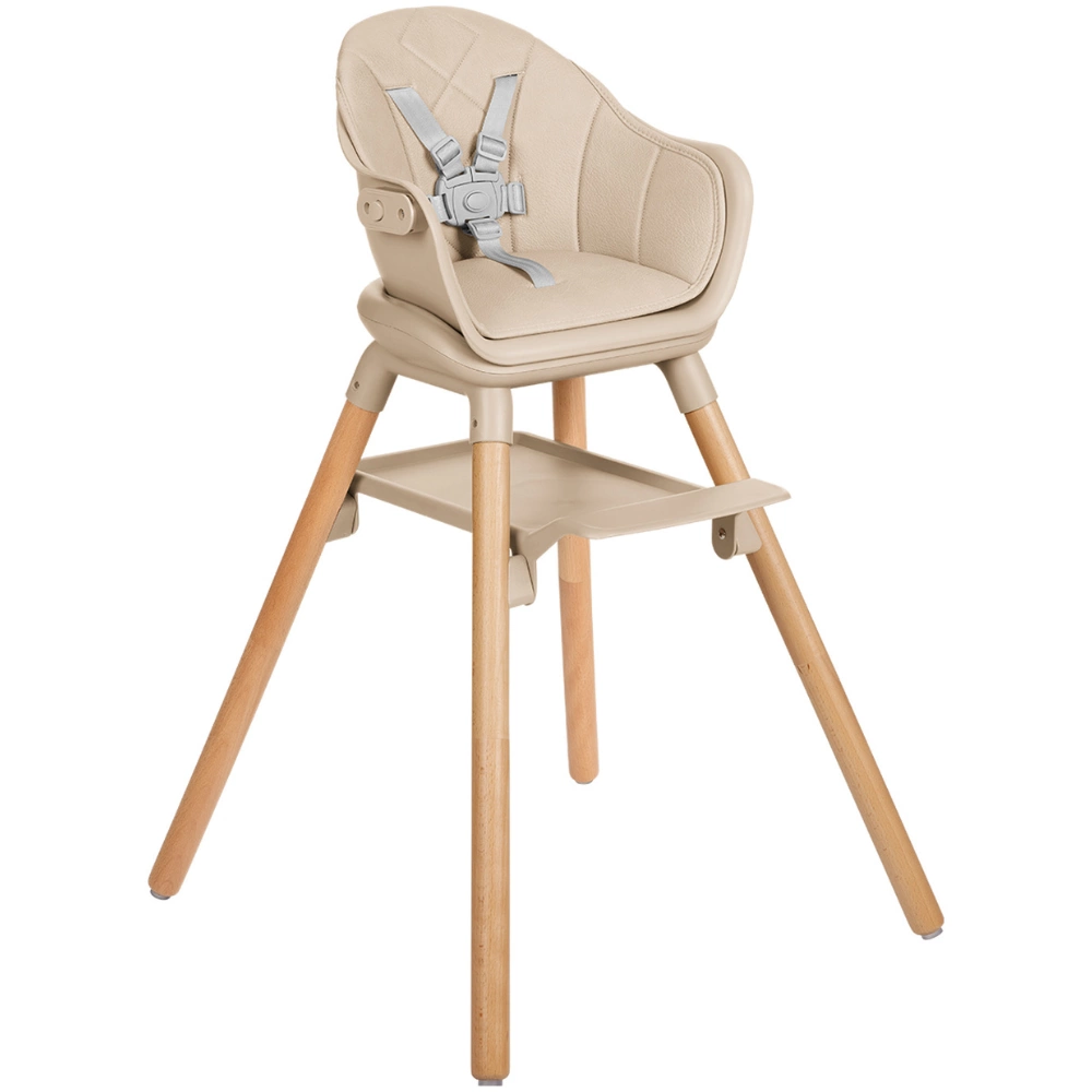 Cadeira De Refeição 6 Em 1 Woody Beige – Kikka Boo - Image 3