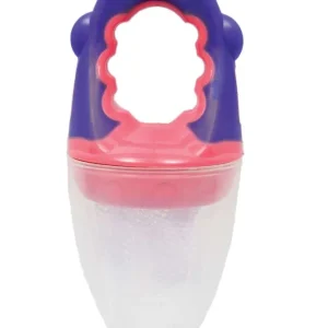 Alimentador Porta Frutinha Baby Roxo com Rosa  – Buba Toys