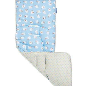 Almofada para Carrinho Carneirinhos Azul – Kababy