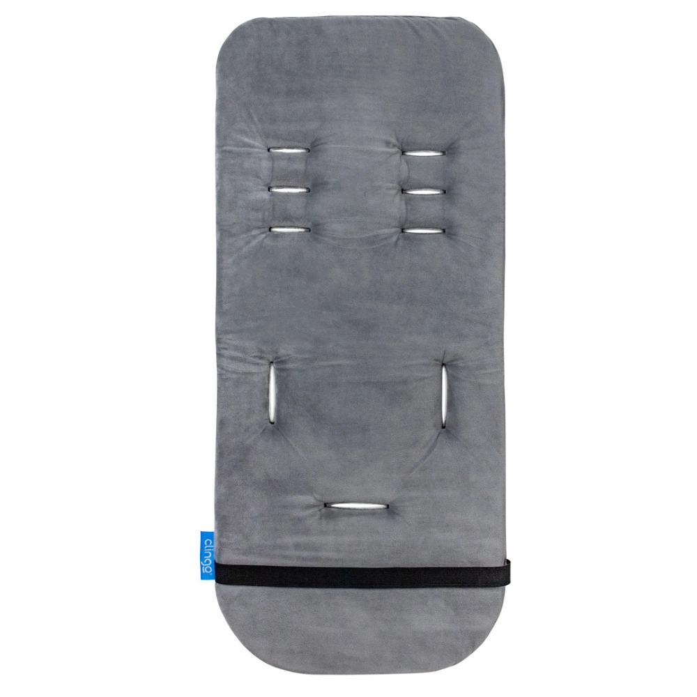 Almofada de Carrinho Comfi-Cush Dupla Face Triângulos Cinza – Clingo - Image 3