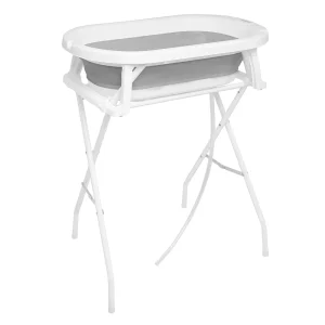 Banheira Retrátil Acquarella Com Suporte Cinza – Infanti