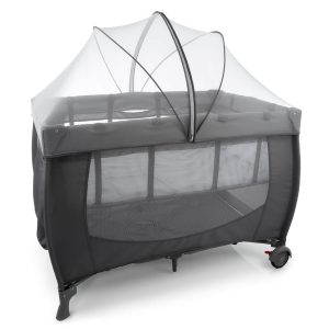 Berço Portátil Stelle Grey Light – Infanti
