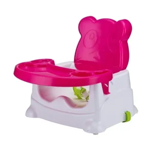 Cadeira de Alimentação Booster Ursinho Rosa – Baby Style