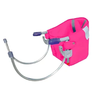 Cadeira de Mesa Portátil Rosa – Sapeca Kids