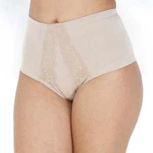 Calça Redutora com Renda 139241 Chocolate – Dilady