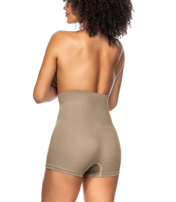 Calcinha Boxer Modeladora Sem Costura Chocolate – Zee Rucci - Image 3