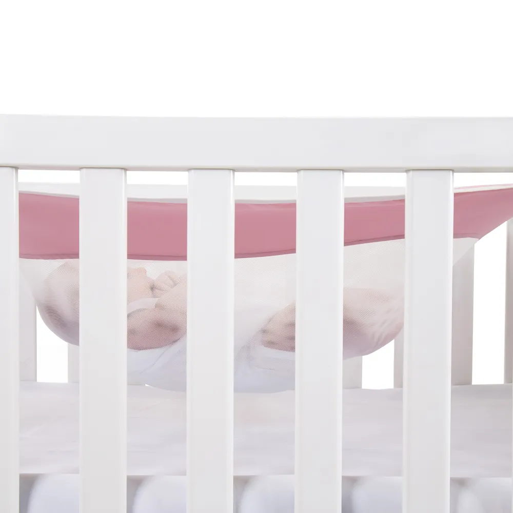 Cama Segura para Bebê Primeiro Sono Rosa – Baby Pil - Image 4