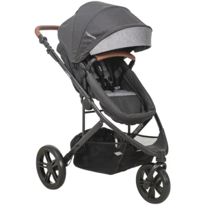Carrinho de Bebê Travel System Trek Melange Grafite – Lenox Kiddo