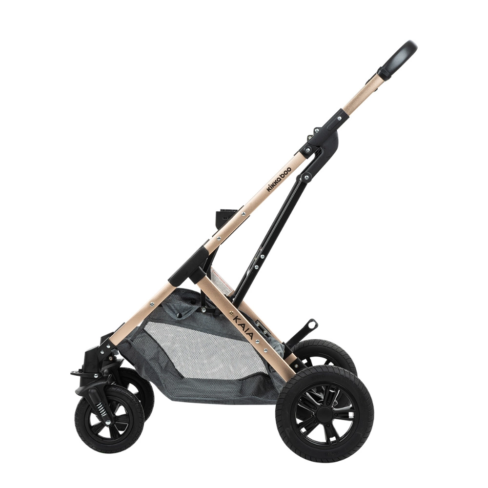 Carrinho Kaia 3 Em 1 Black + Base Isofix – Kikka Boo - Image 9