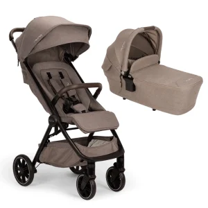 Carrinho TRVL LX Bege Cedar + Moisés LYTL – Nuna
