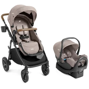 Carrinho TS Ginger LX Bege Mocha + Bebê Conforto Rue + Base – Joie