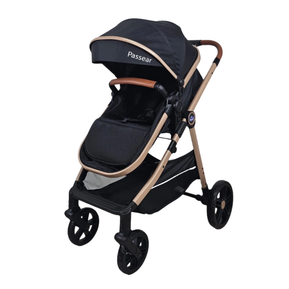 Carrinho De Bebê Apolo Preto – Passear - Image 2