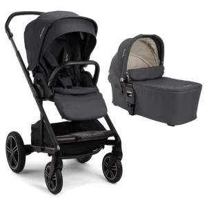 Carrinho Mixx Next Chumbo Mescla Ocean + Moisés Mixx Next – Nuna