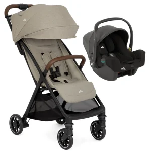 Carrinho Pact Pro Bege Oak + Bebê Conforto I-Snug – Joie