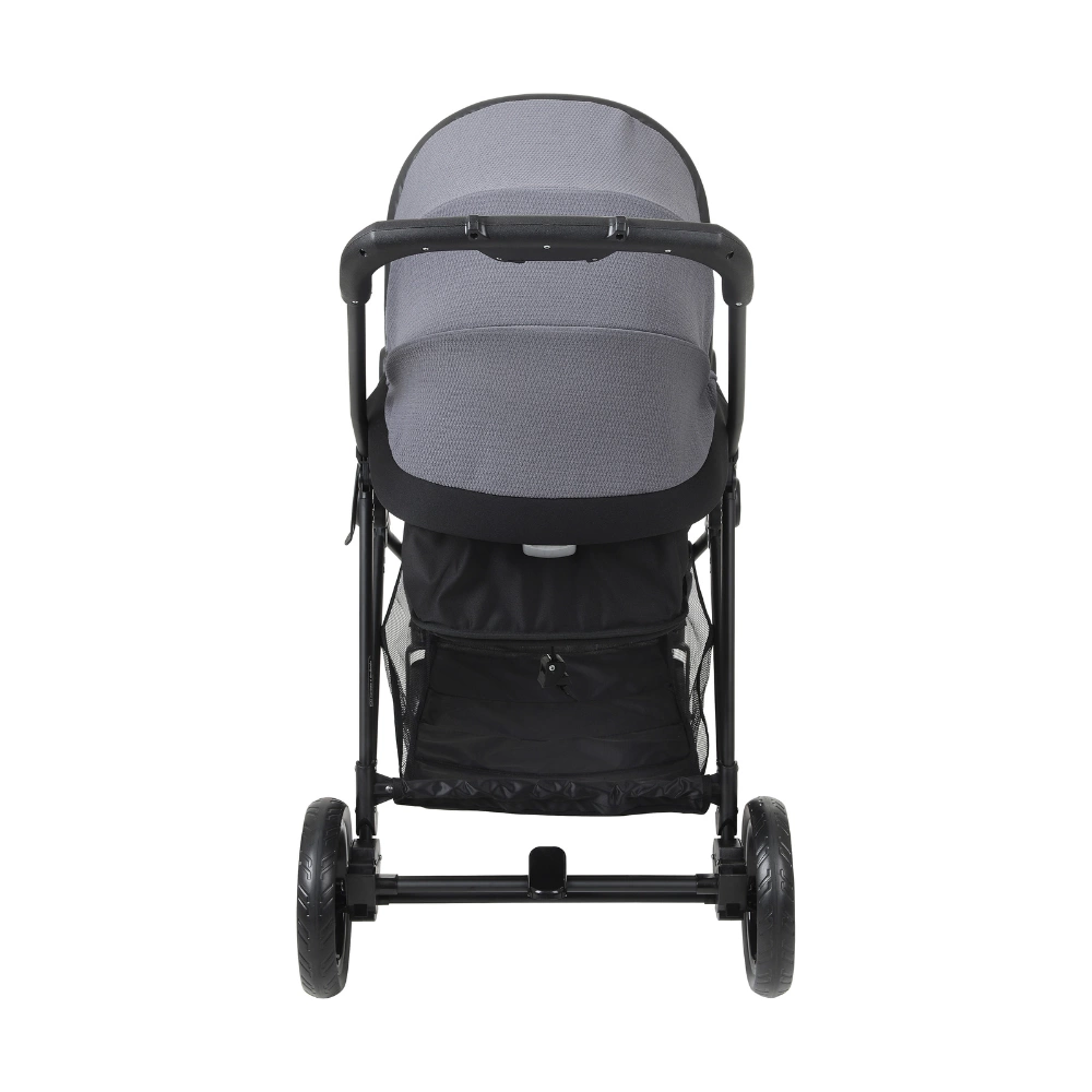 Carrinho Revert 22 Gris + Bebê Conforto Materna Lounge Preto + Base Belted – Burigotto - Image 6