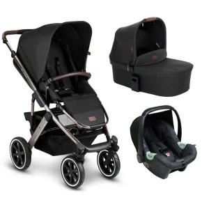Carrinho Salsa 4 Dolphin + Bebê Conforto Tulip + Moisés Carry Cot – Abc Design