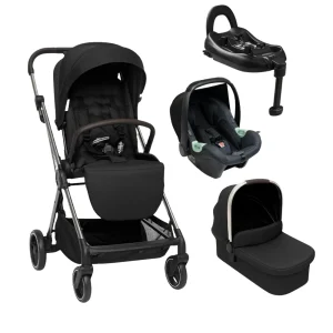 Carrinho Sienna Dolphin + Moisés Carry Cot + Bebê Conforto Tulip + Base Isofix – Abc Design