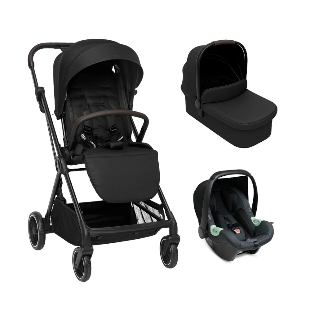 Carrinho Sienna Ink + Moisés Carry Cot + Bebê Conforto Tulip – Abc Design - Image 2