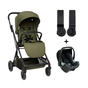 Carrinho Sienna Olive + Bebê Conforto Tulip – Abc Design