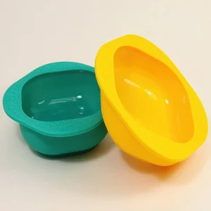 Conjunto de 2 Tigelas Pequenas Em Silicone Amarelo e Verde – Marcus & Marcus