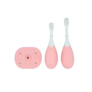 Conjunto de Escova de Dentes de 3 Estágios Rosa – Marcus & Marcus