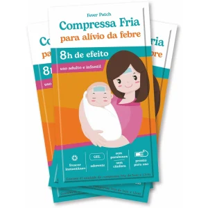 Passa Febre de Compressa Fria Com 2 Unidades – Munila