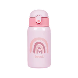 Garrafa Térmica 400ml Rosa – Pimpolho