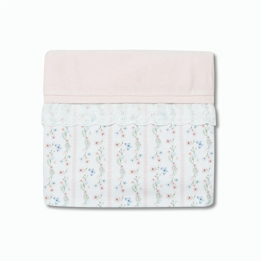 Jogo De Lençol Com 3 Peças Bosque Encantado Rosa – Hug - Image 4