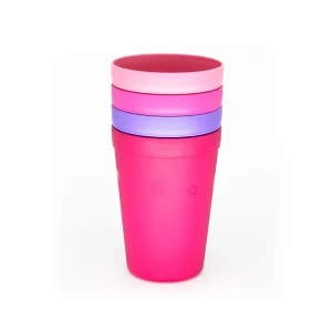 Kit 4 Copos 200ml Rosa – Infanti