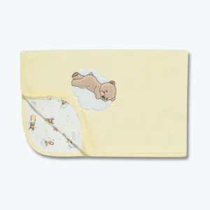 Manta De Suedine Noite Estrelada Amarelo Canario – Hug