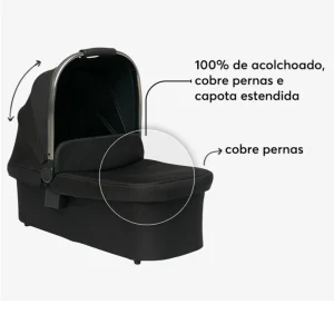 Moisés CarryCot Go 2 Black – Kikka Boo