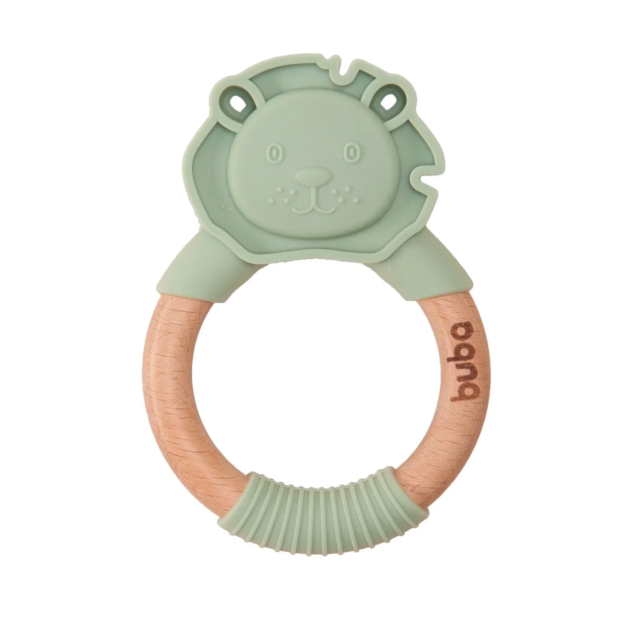 Mordedor Leão Em Silicone Verde – Buba